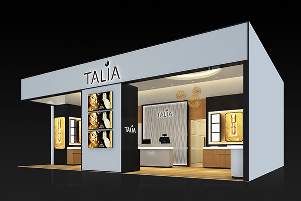 TALIA化妝品展柜定制